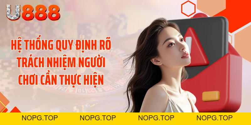 Miễn Trừ Trách Nhiệm U888: Chính Sách Phòng Ngừa Rủi Ro - nopg.top