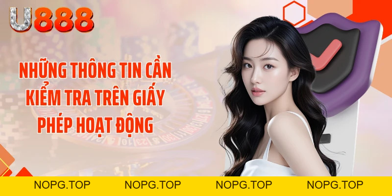 Giấy Phép Hoạt Động U888 - Sự Thật Về Sân Chơi Xanh Chín - nopg.top